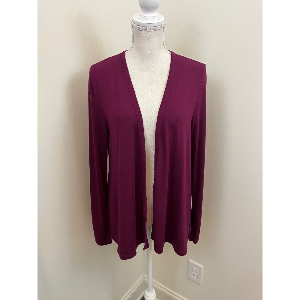 Old Navy Purple Long Sleeve Open Cardigan Size Large